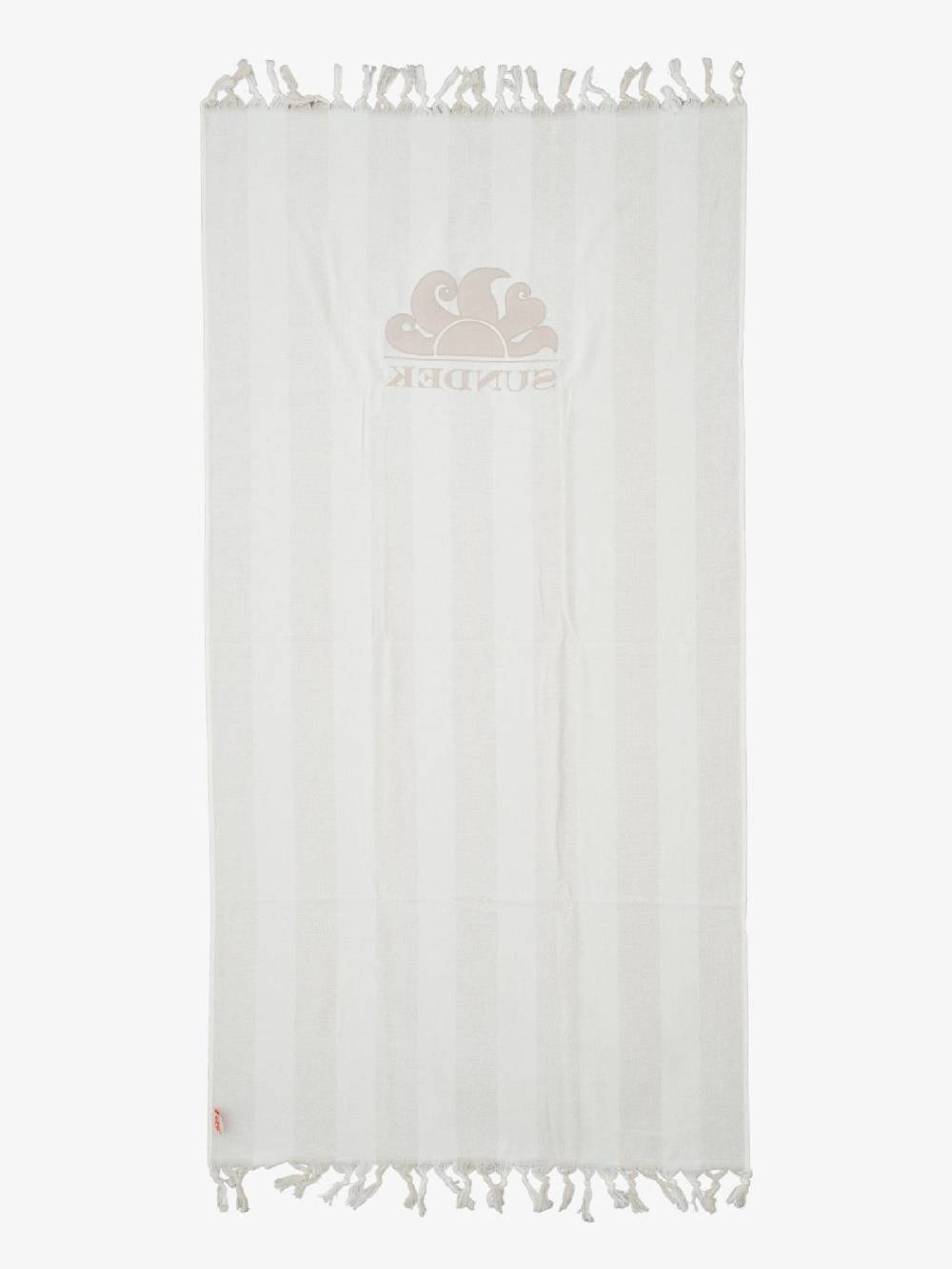 SUNDEK Telo Da Mare Jacquard Towel Unisex Verde/bicolore