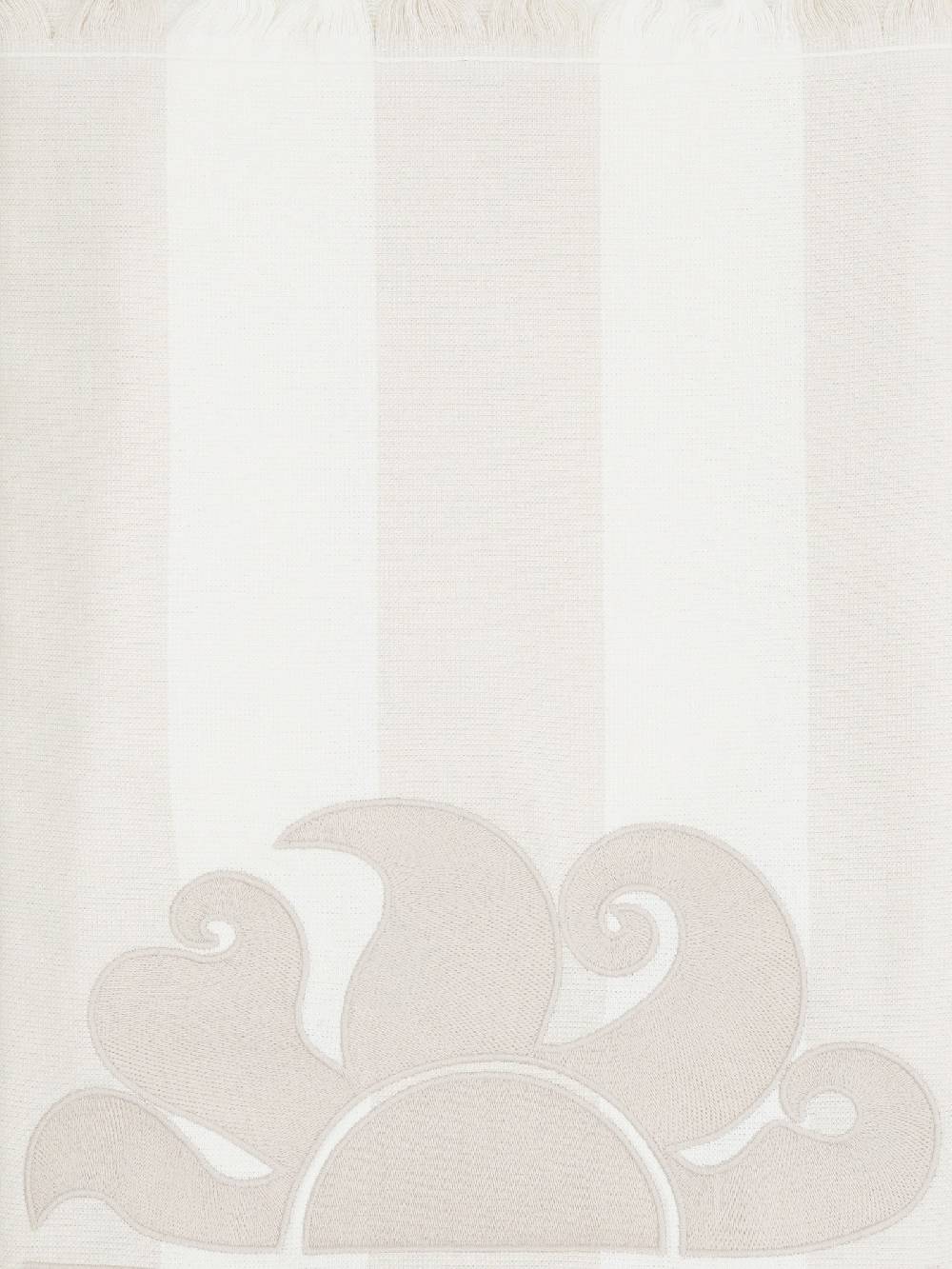 SUNDEK Telo Da Mare Jacquard Towel Unisex Verde/bicolore