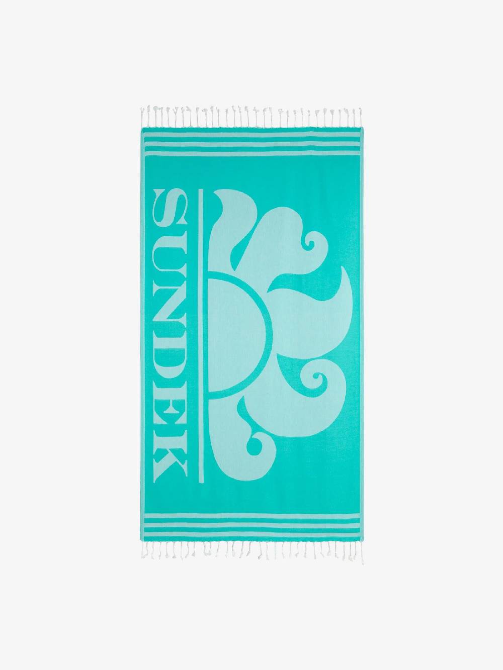 SUNDEK Telo da mare Key Fouta AM401ATC1000 cotone azzurro