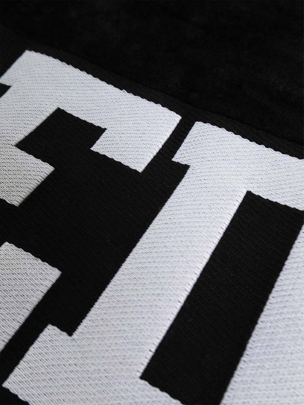 DSQUARED2 Telo Da Mare TOWEL D7P005450 Uomo Cotone Nero