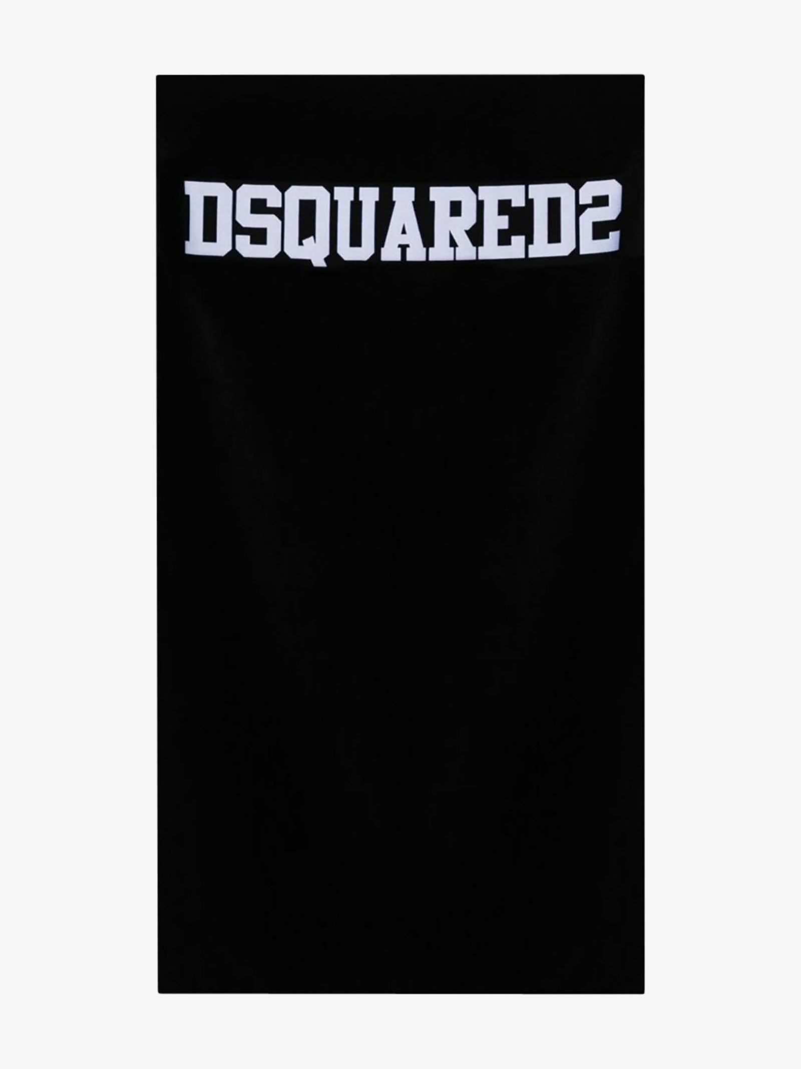 DSQUARED2 Telo da mare TOWEL D7P005450 uomo cotone nero