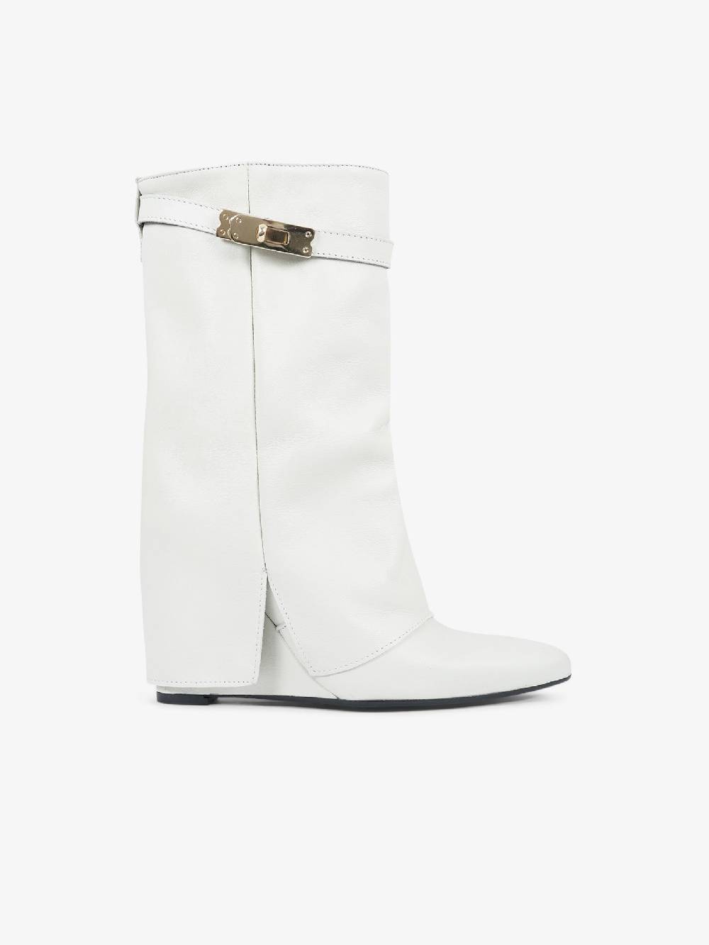 THE ICONA Tronchetti ARIA110 donna pelle panna