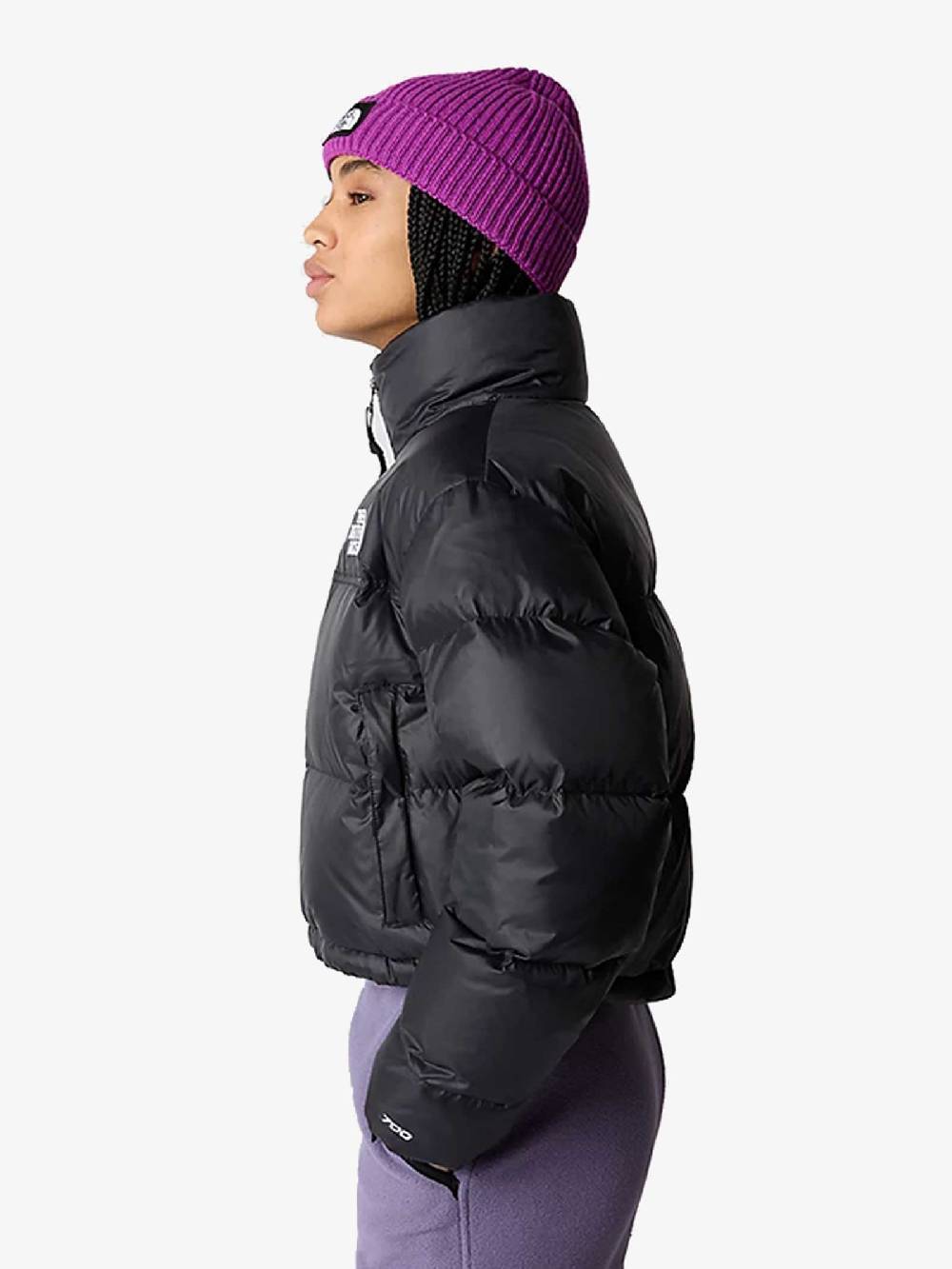 THE NORTH FACE Giubbotto Nuptse 5GGE Donna Nero