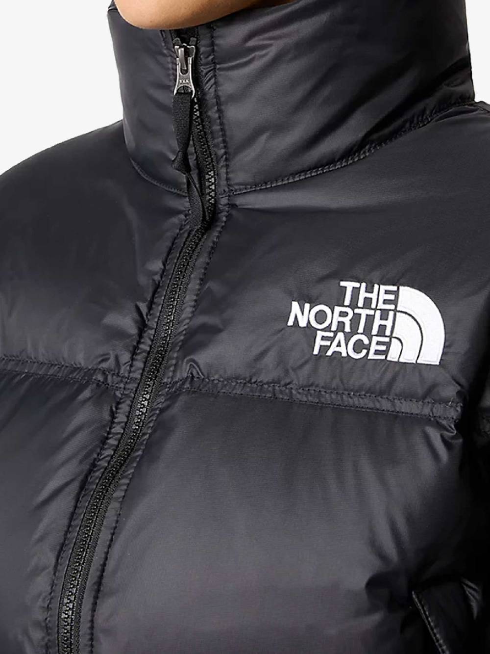 THE NORTH FACE Giubbotto Nuptse 5GGE Donna Nero