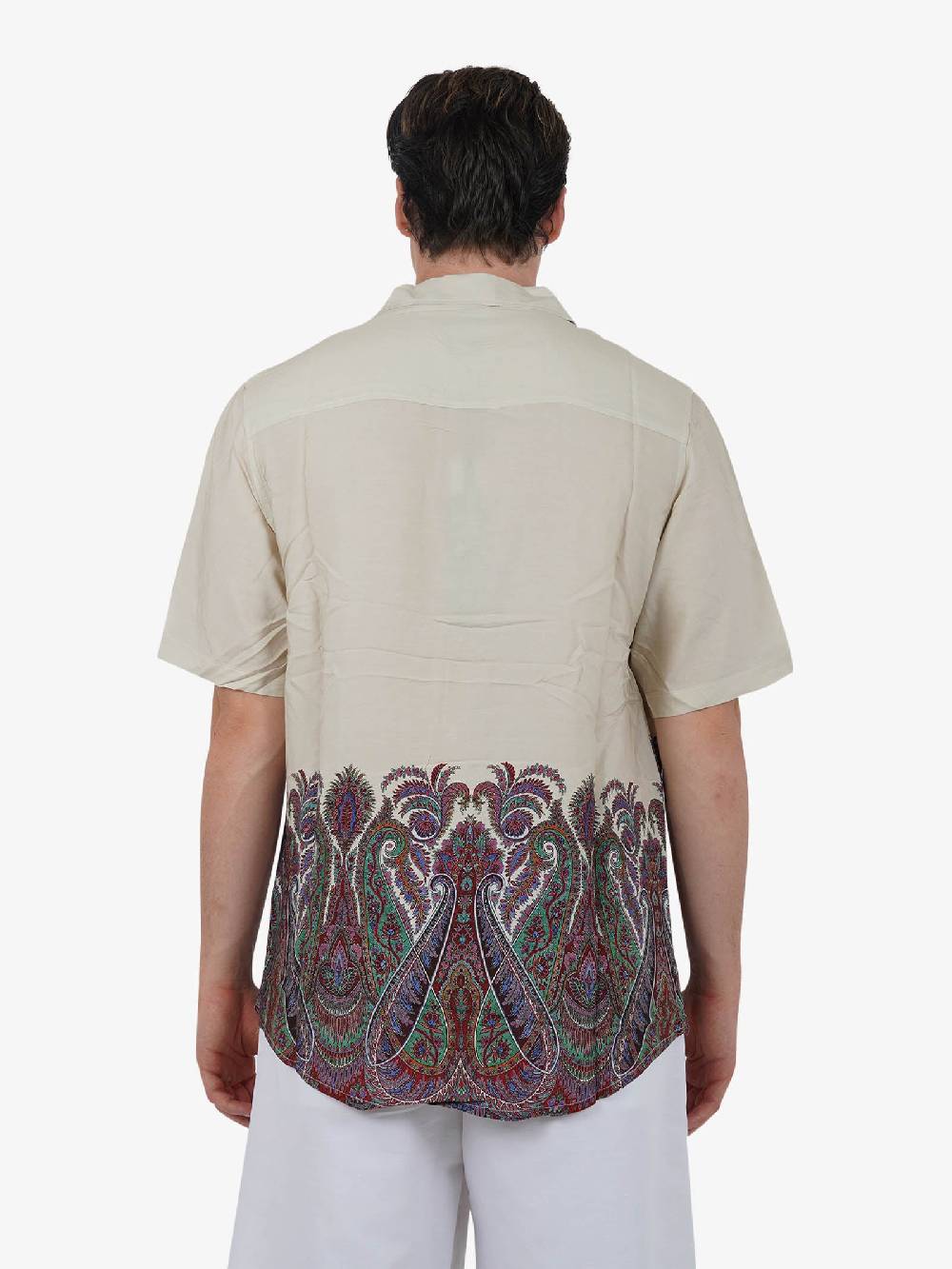 TOOCO Camicia Bowling Kenzia Uomo Panna