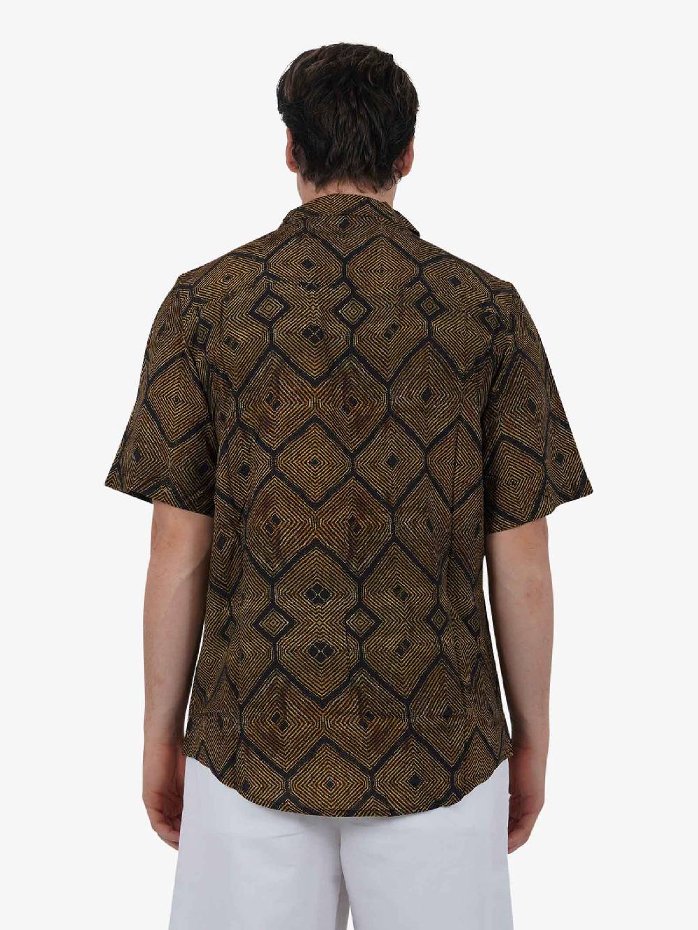 TOOCO Camicia Bowling Tanzania Uomo Nero