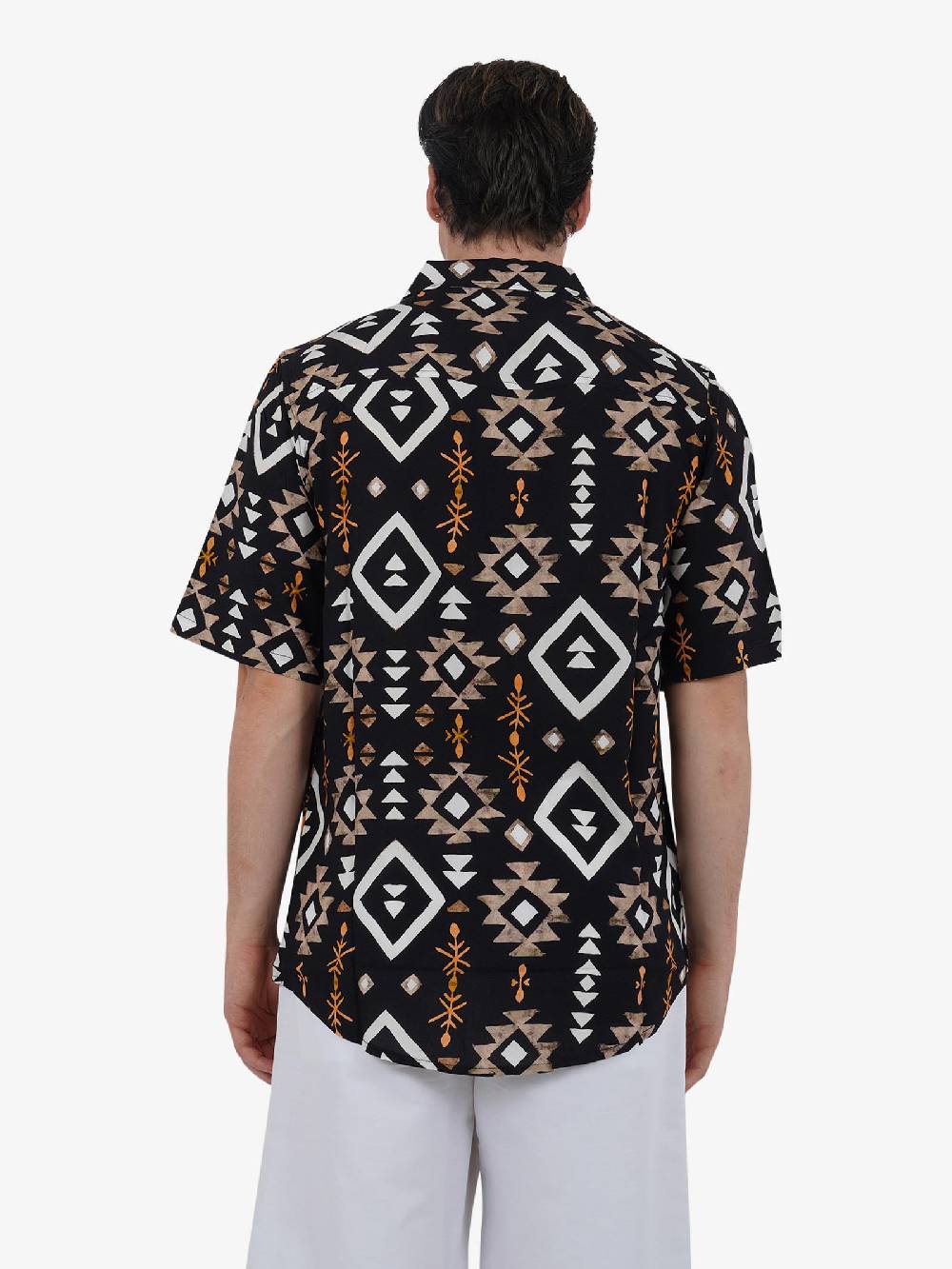 TOOCO Camicia Bowling Uxmal Uomo Nero