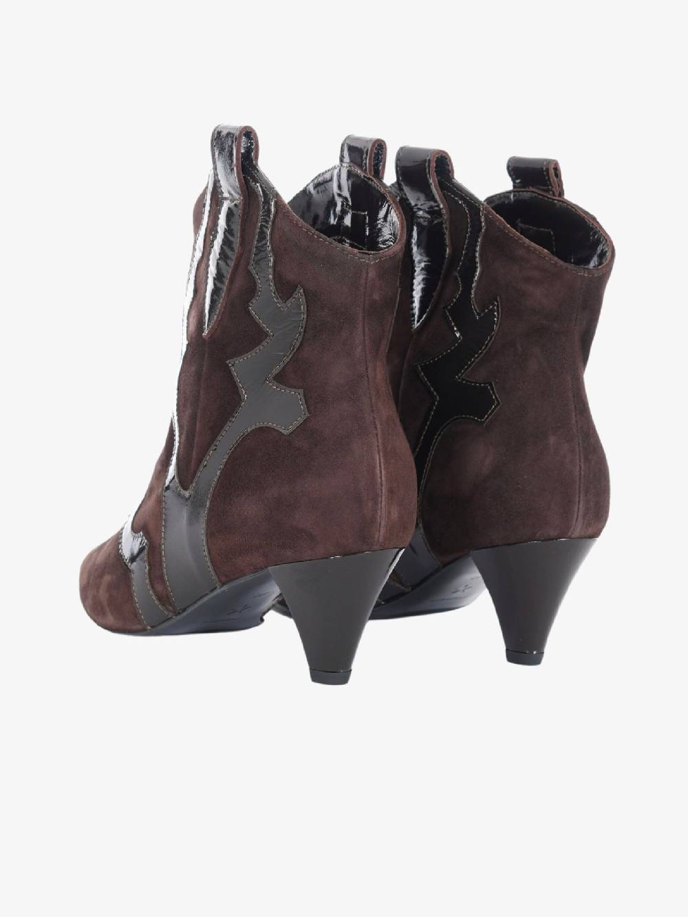 MARC ELLIS Tronchetti Texani MT-240 Donna Camoscio Marrone