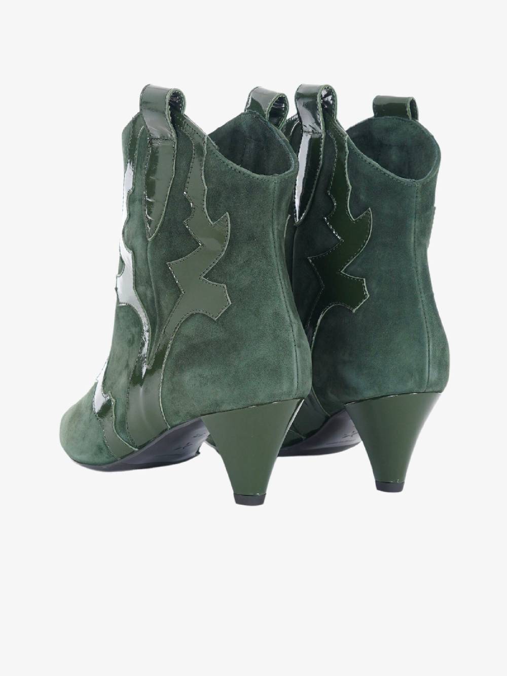 MARC ELLIS Tronchetti Texani MT-240 Donna Camoscio Verde