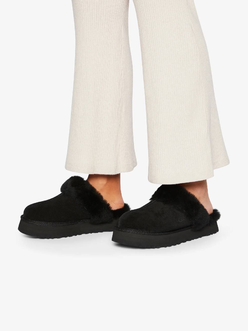 UGG Sabot Disquette Donna Nero 1122550