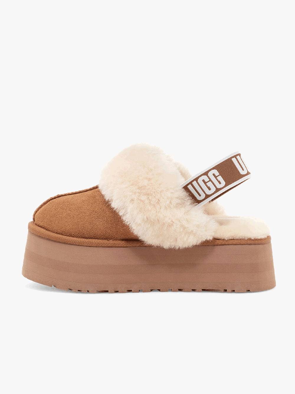 UGG Sabot Funkette Donna Marrone