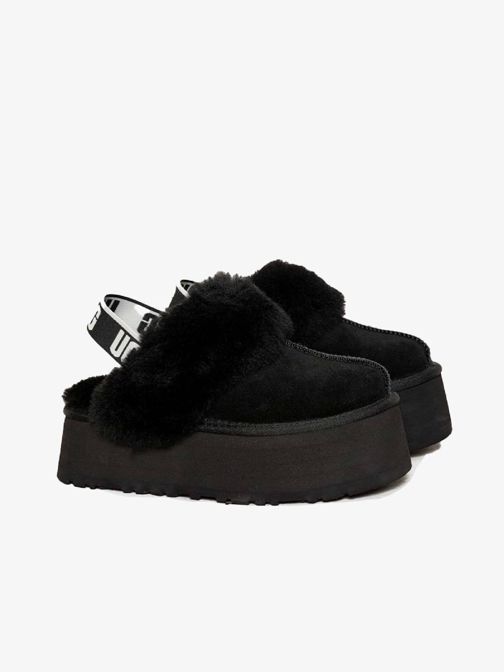 UGG Sabot Funkette Donna Nero