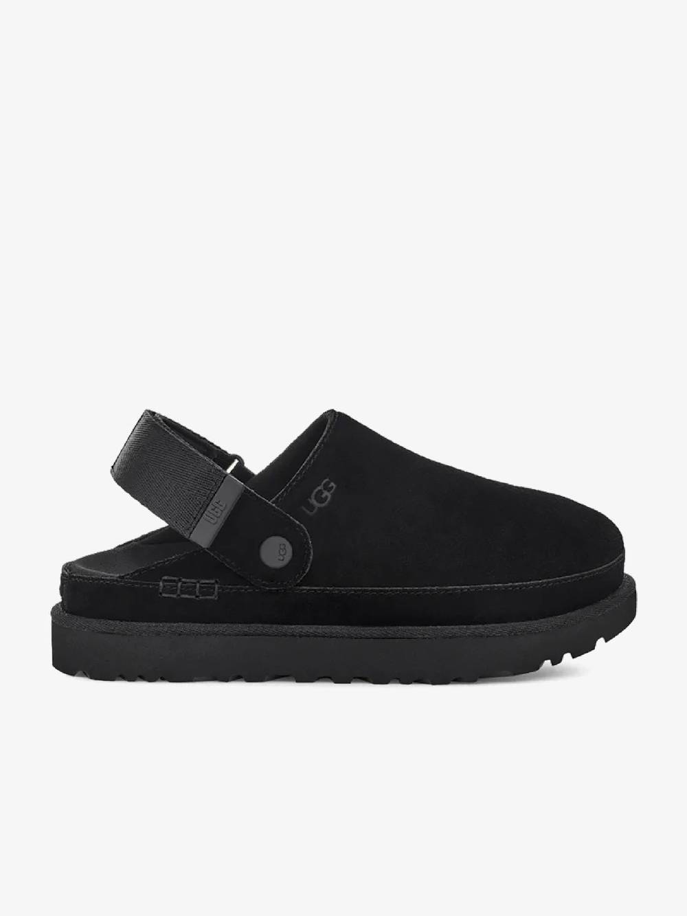 UGG Sabot Goldencoast 1138252 donna in pelle nero