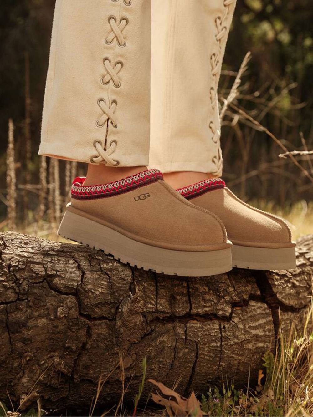 UGG Sabot Tazz 1122553C Donna Pelle Marrone