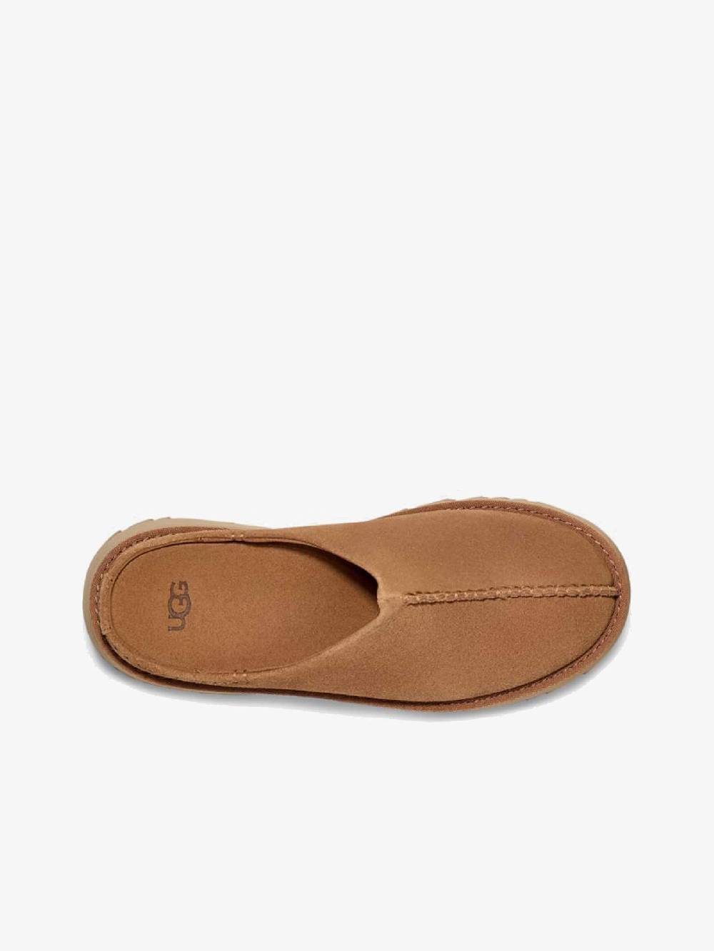 UGG Sabot W New Clog 1152731 Donna Pelle Marrone