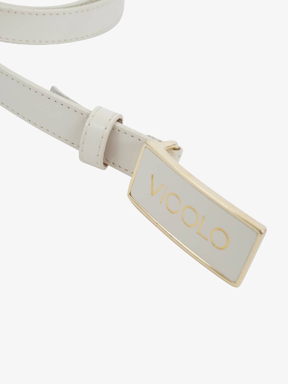 VICOLO Cintura AB0036 Donna Panna