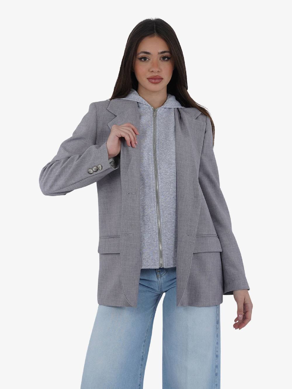 VICOLO Giacca TB0267 donna grigio