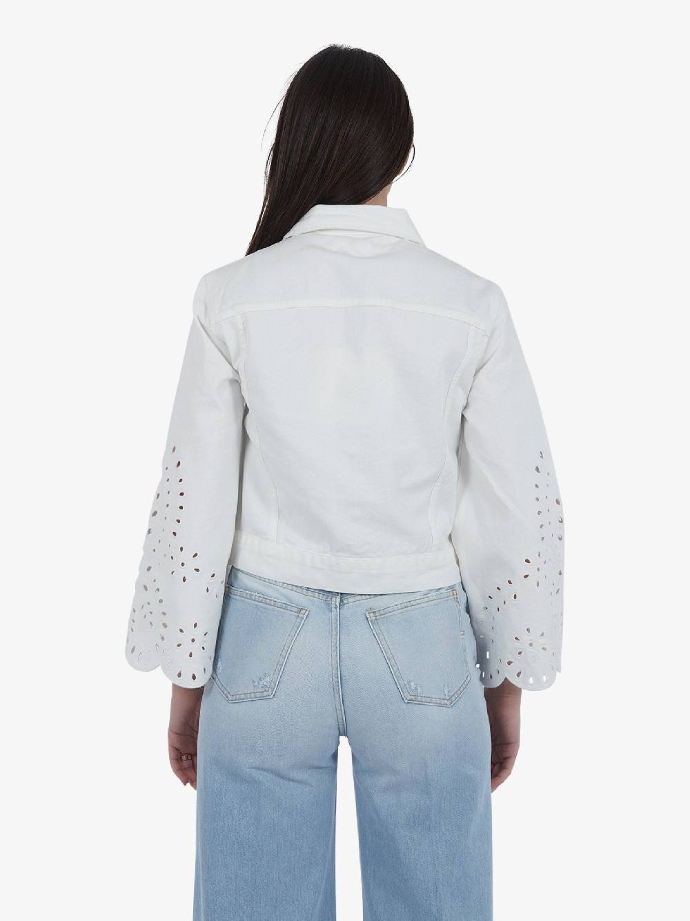 VICOLO Giubbotto DB5073 Donna Cotone Bianco