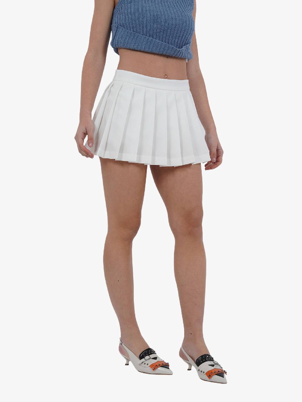 VICOLO Gonna Corta TB0474 Donna Panna