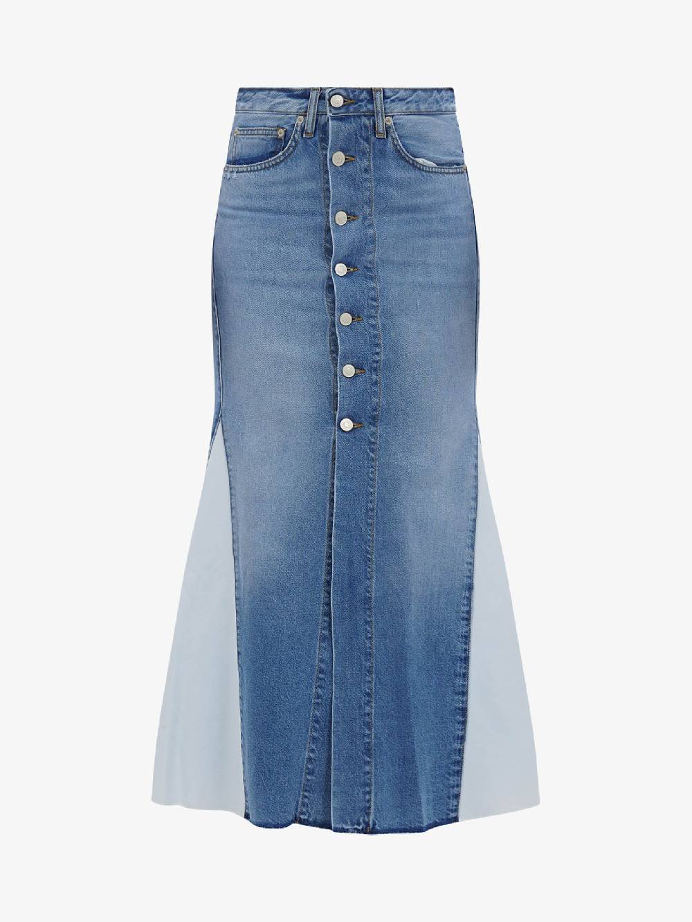 VICOLO Gonna Lunga DB5113 Donna Cotone Denim