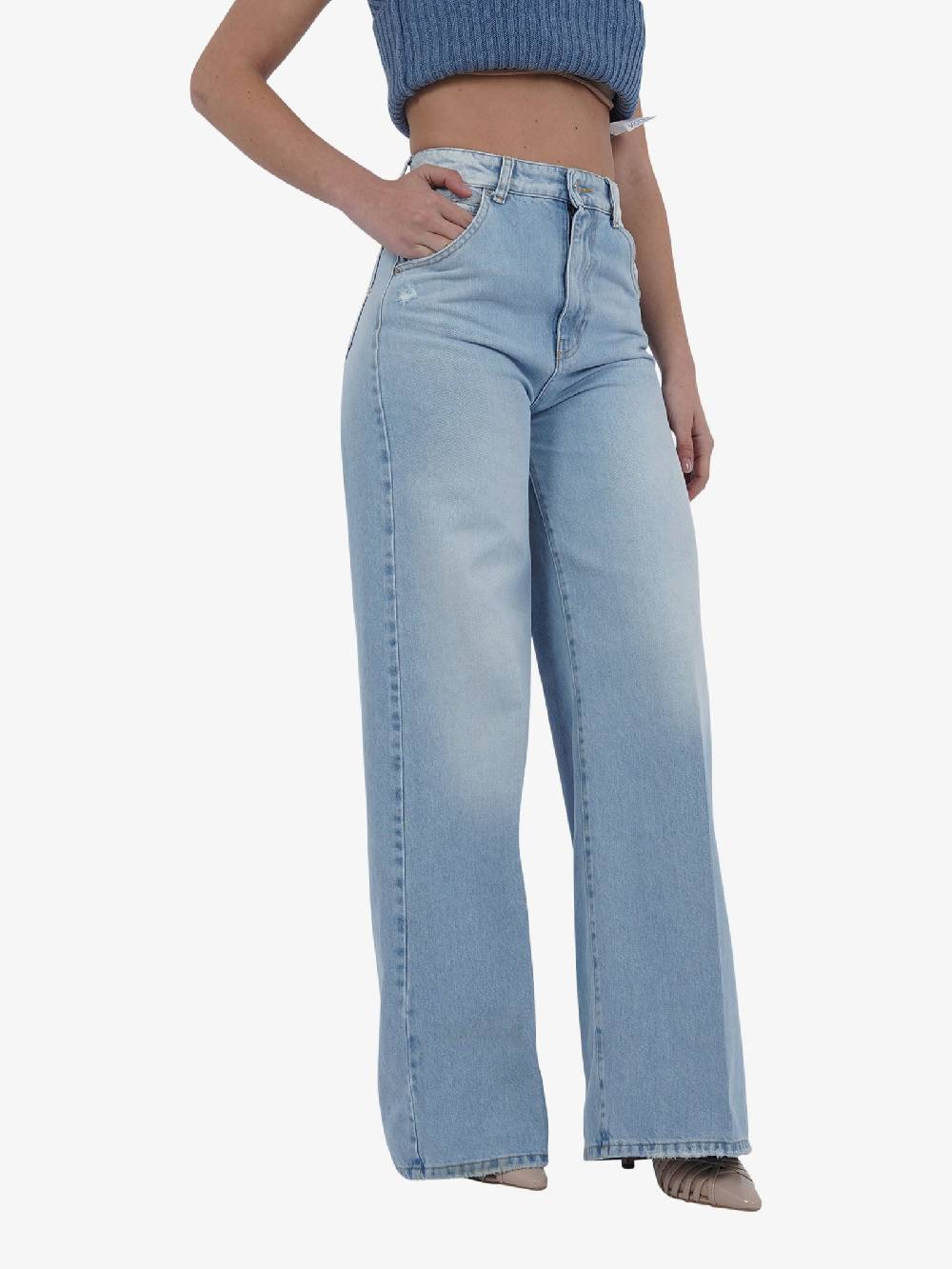 VICOLO Jeans DB5153 Donna Cotone Denim