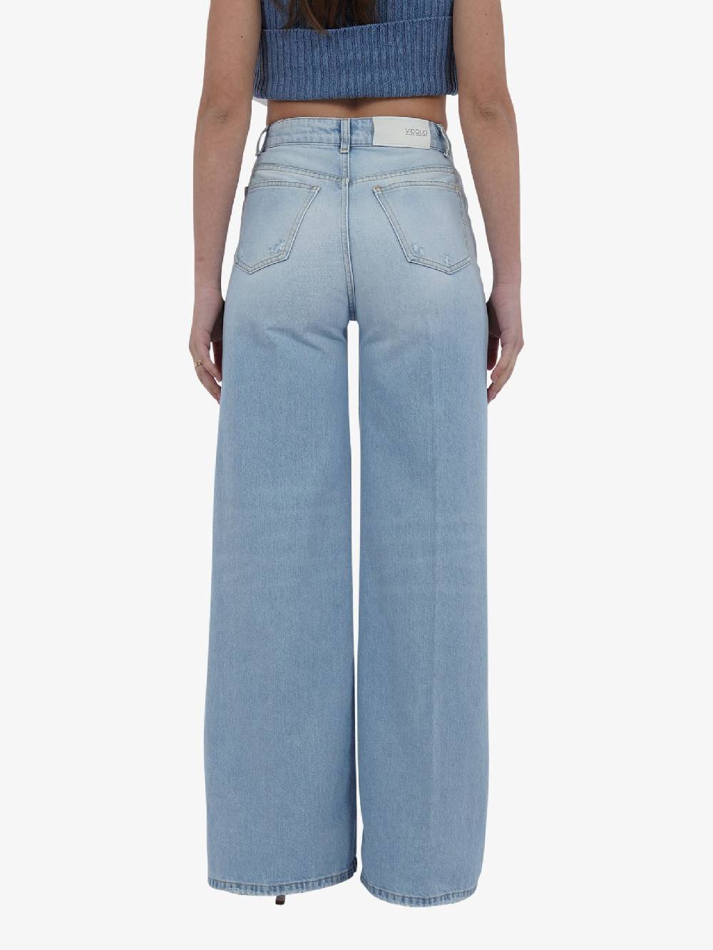 VICOLO Jeans DB5153 Donna Cotone Denim