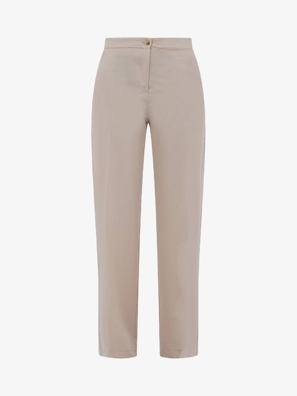 VICOLO Pantalone Basic Palazzo TB0236 Donna Beige