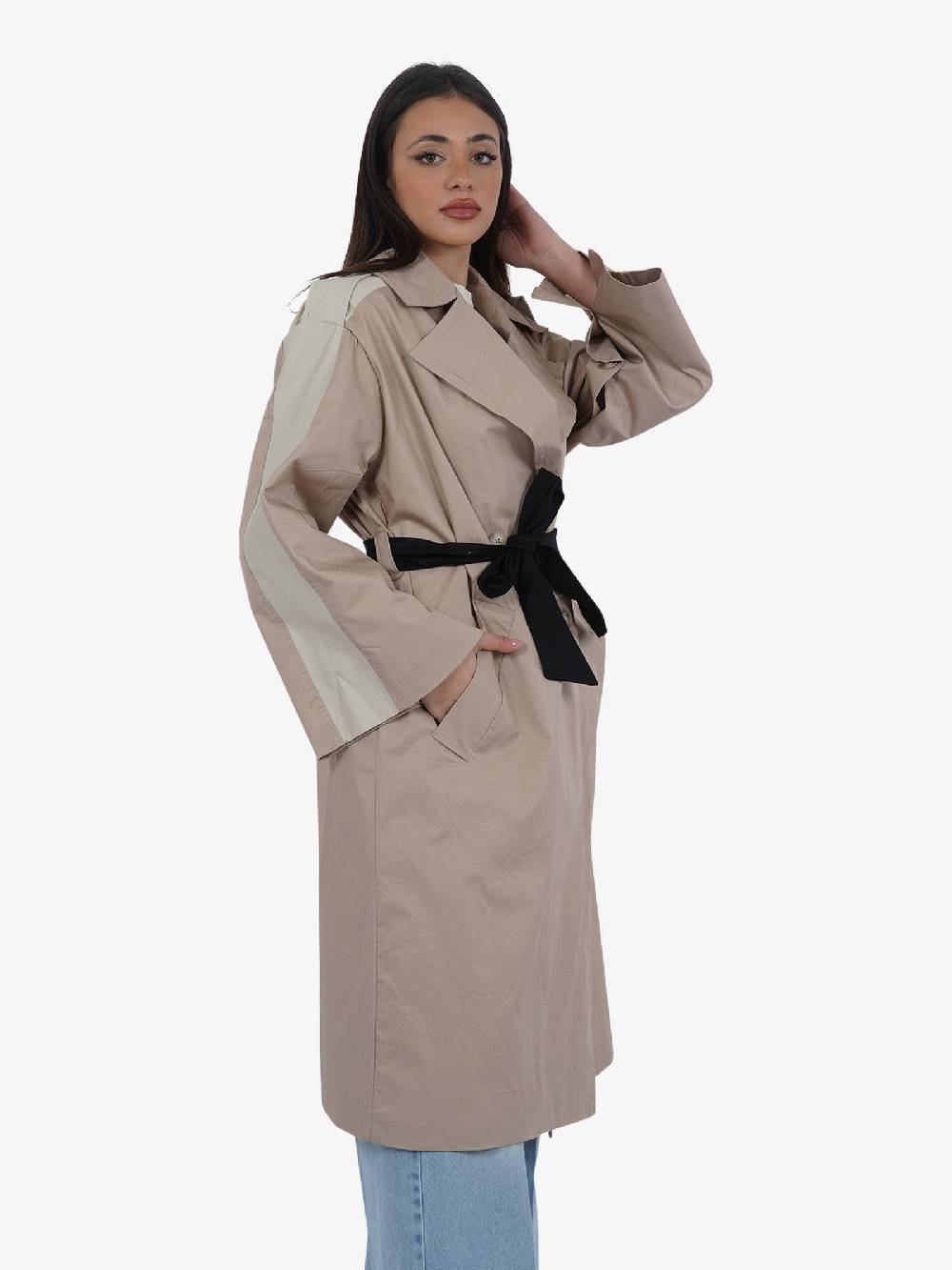 VICOLO Trench TB0328 Donna Beige