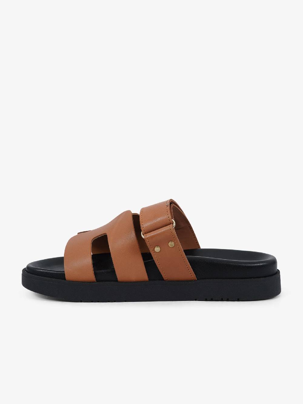 VINCENT VEGA Ciabatte FB-PARIS Donna Pelle Marrone