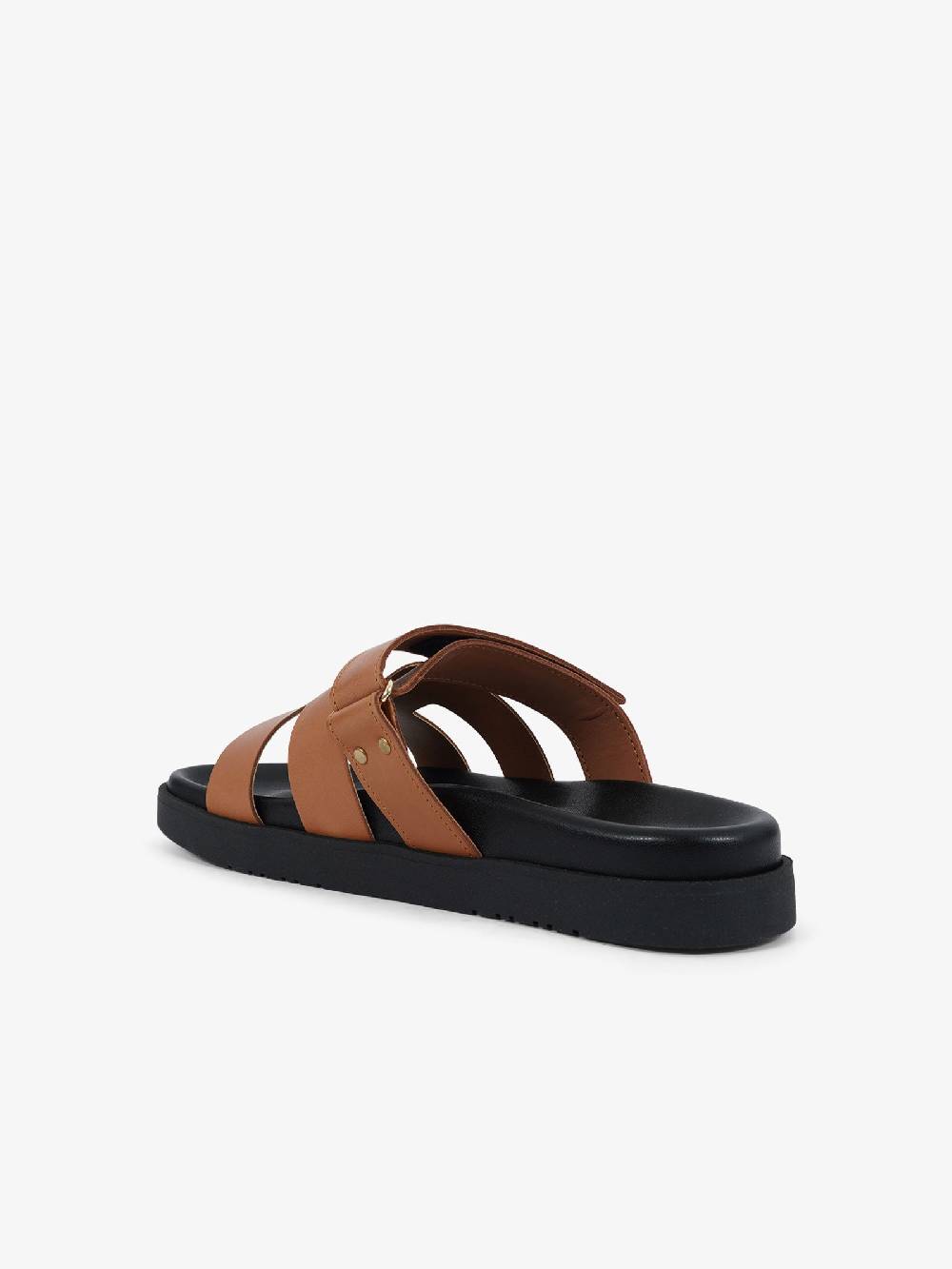 VINCENT VEGA Ciabatte FB-PARIS Donna Pelle Marrone