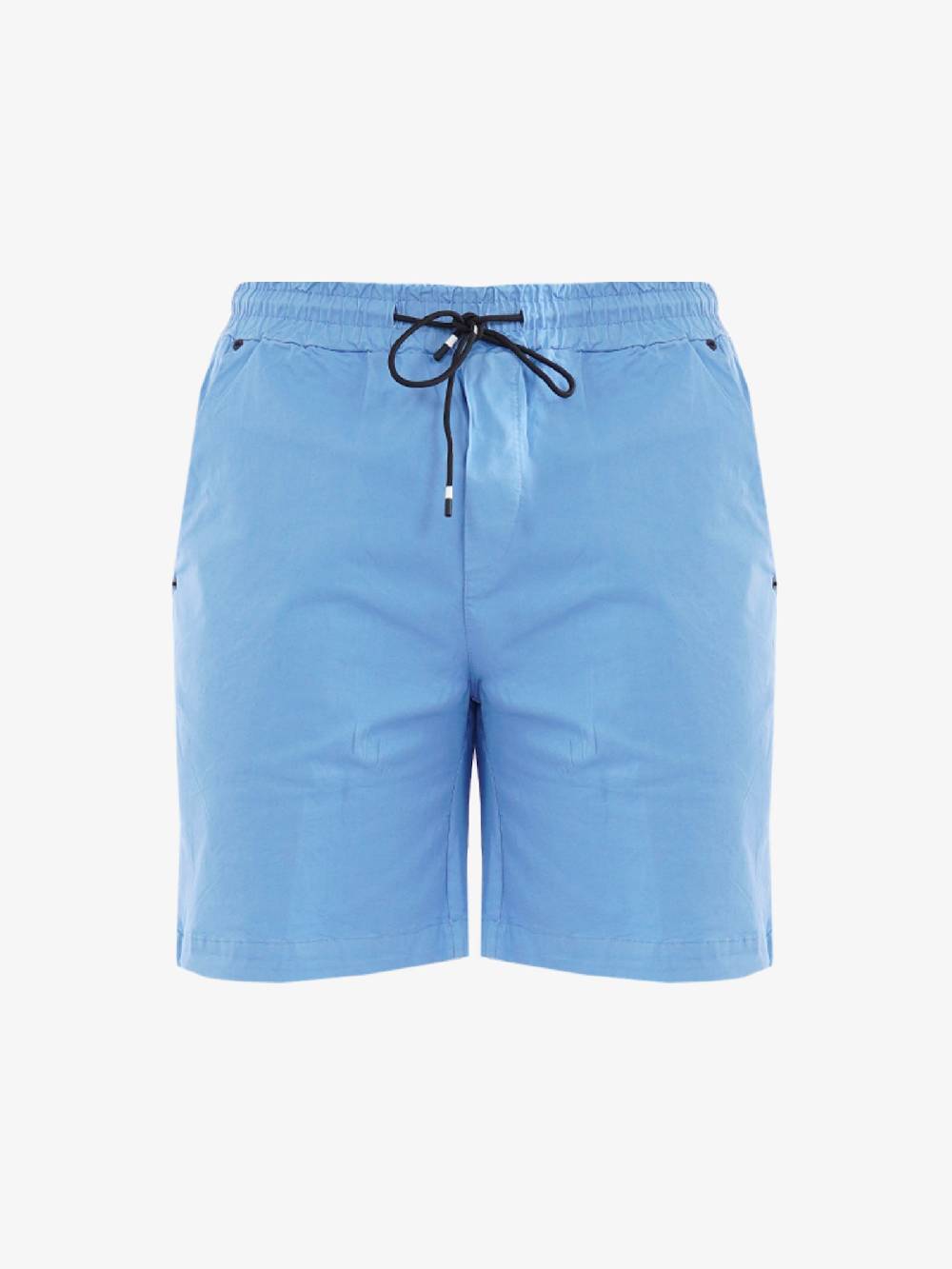 WHITE OVER Bermuda 00405 uomo in cotone cielo