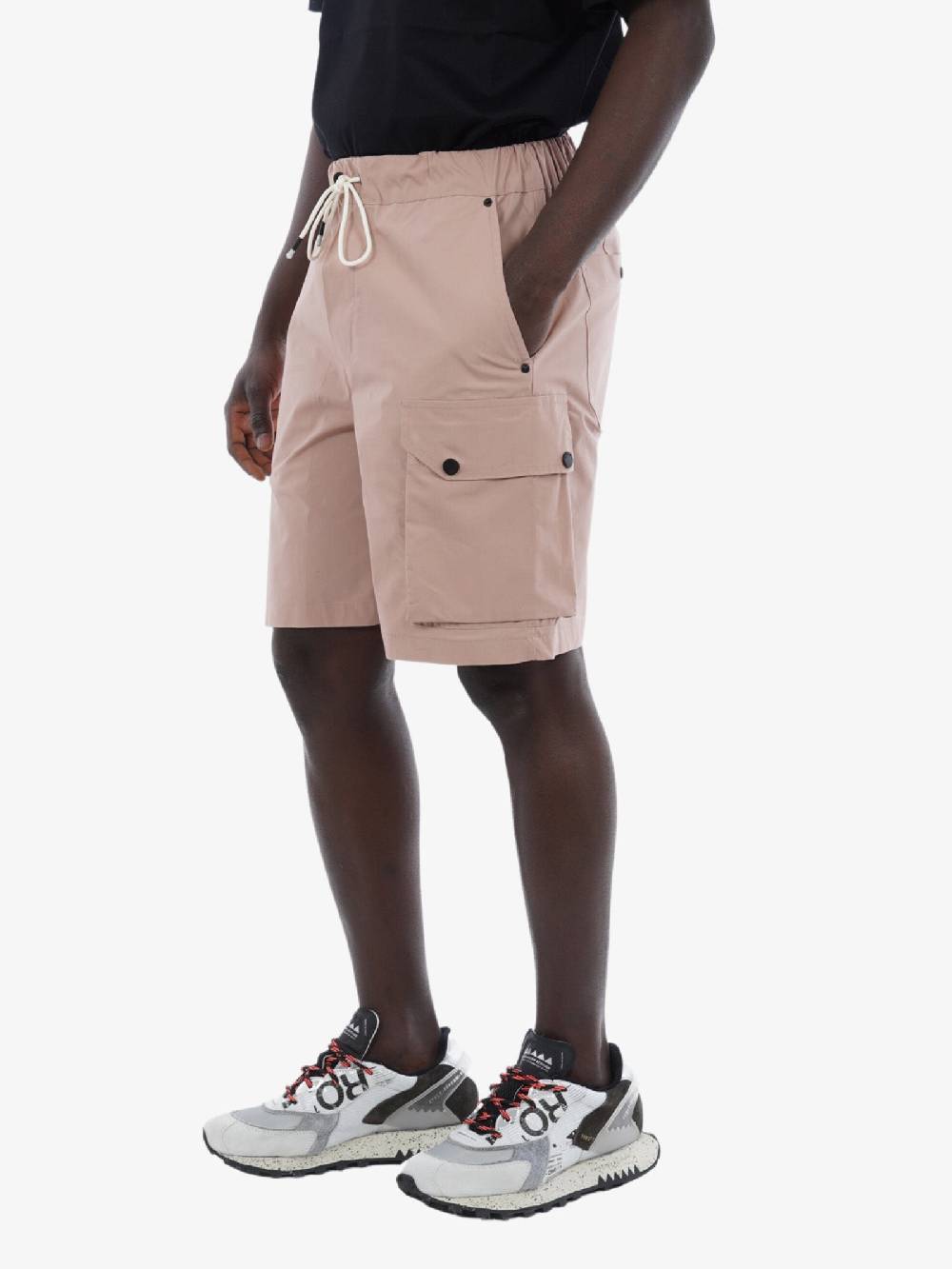 WHITE OVER Bermuda Albany Uomoin Cotone Rosa