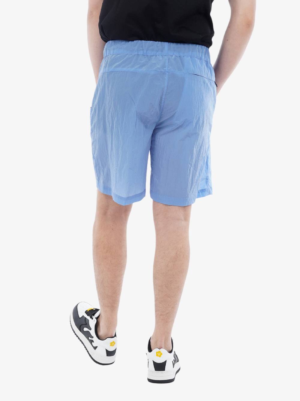 WHITE OVER Bermuda Chelsea Uomo In Cotone Azzurro