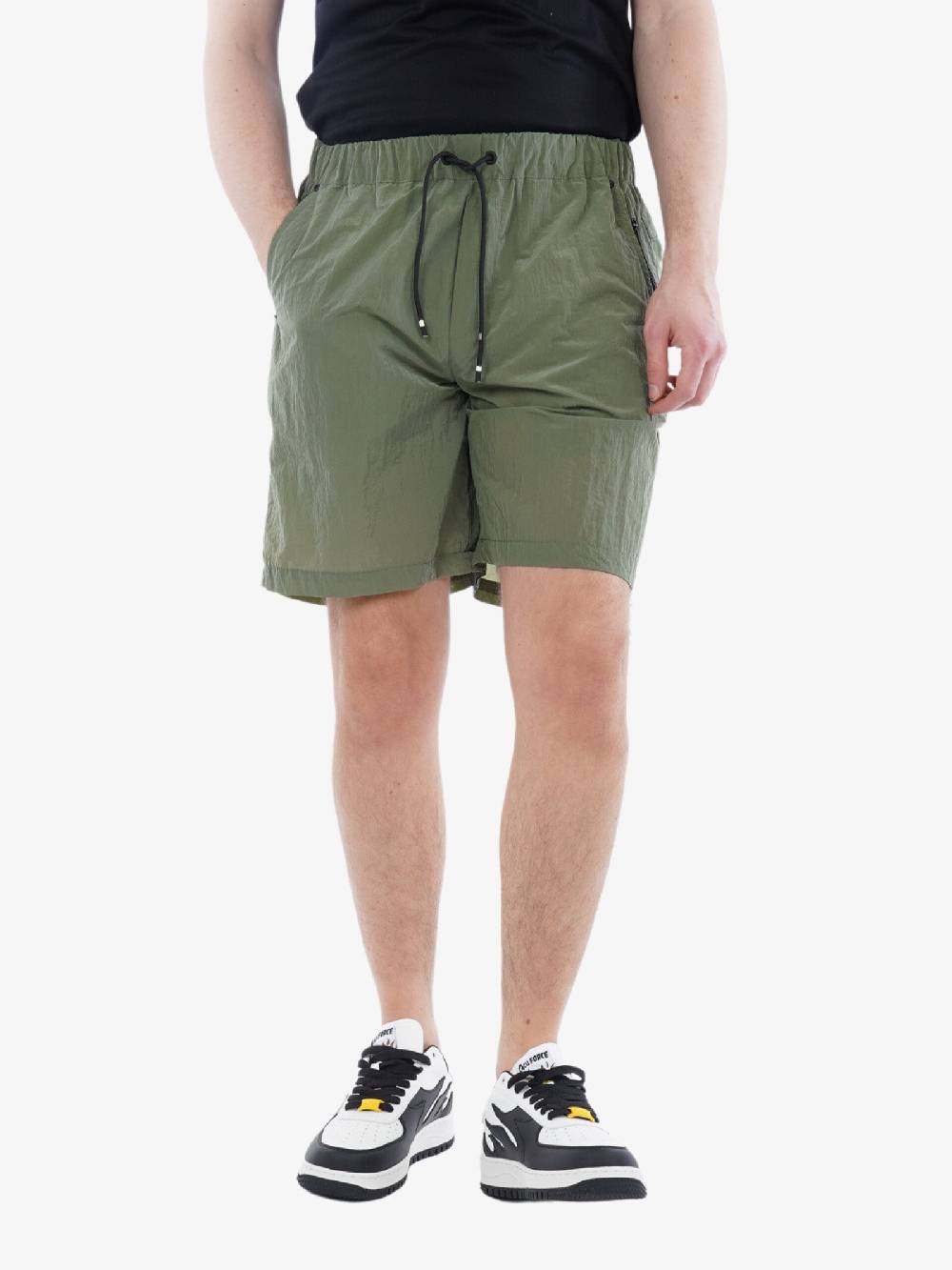 WHITE OVER Bermuda Chelsea Uomo In Cotone Verde