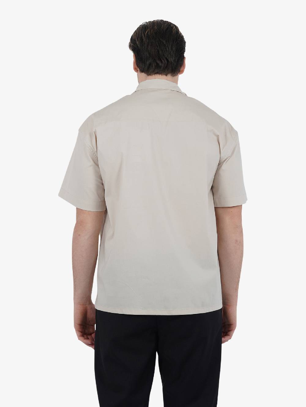 WHITE OVER Camicia GARY CA/501 Uomo Cotone Beige