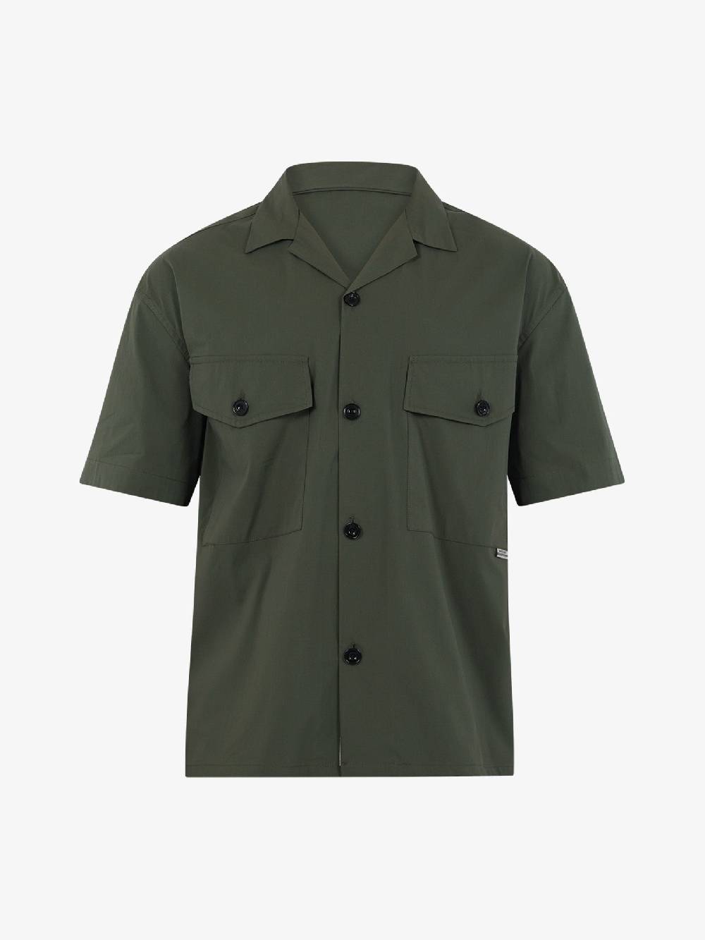 WHITE OVER Camicia GARY CA/501 Uomo Cotone Verde