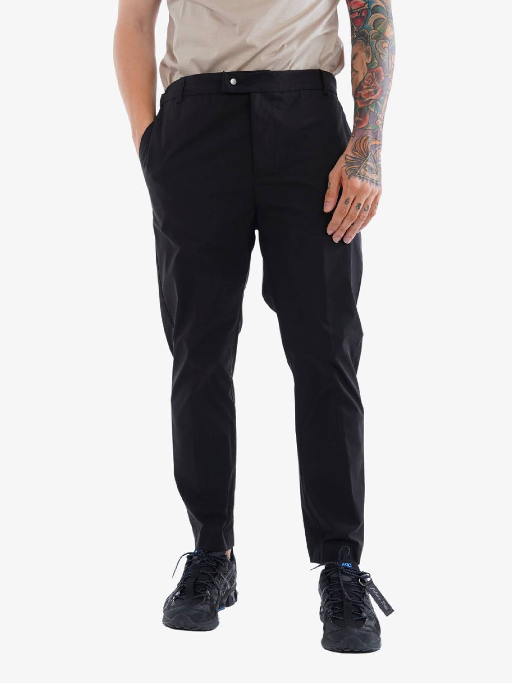 WHITE OVER Pantalone Hoosac Uomo Nero