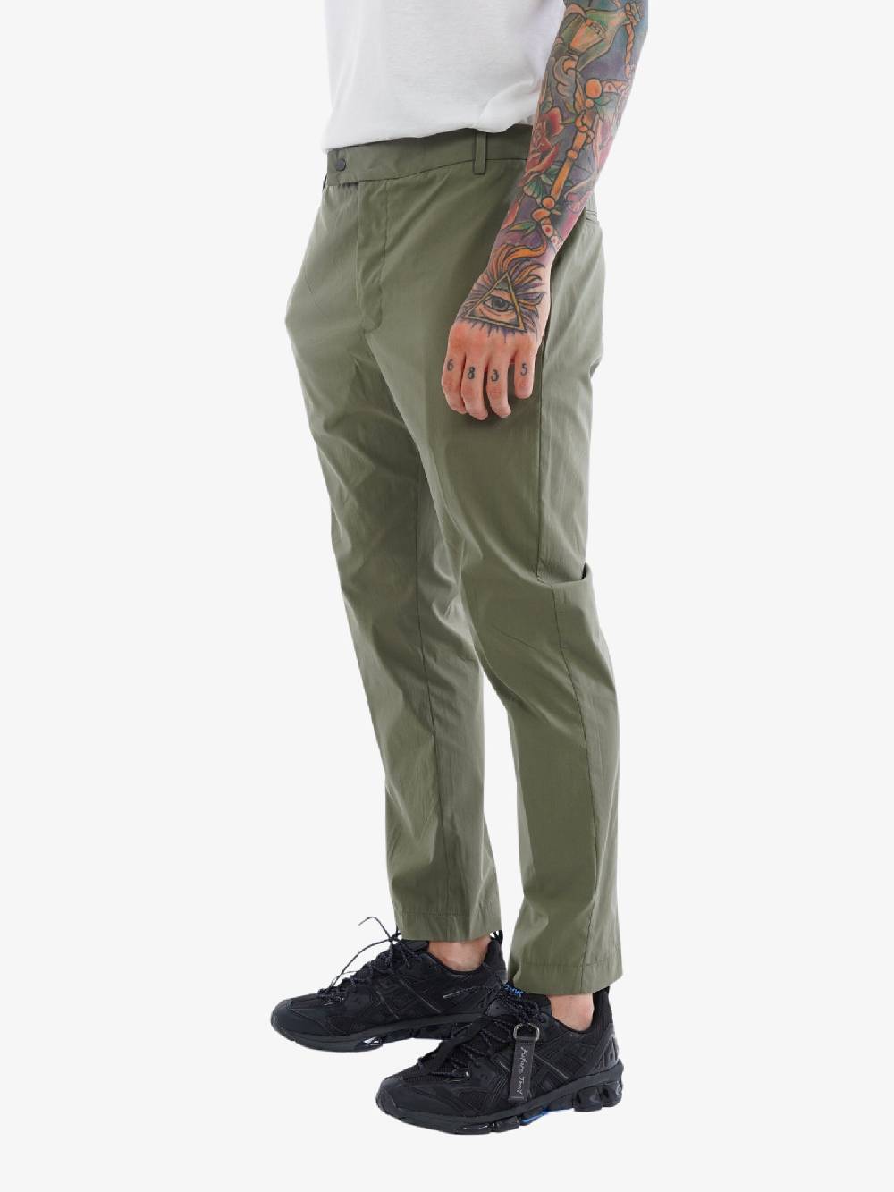 WHITE OVER Pantalone Hoosac Uomo Verde