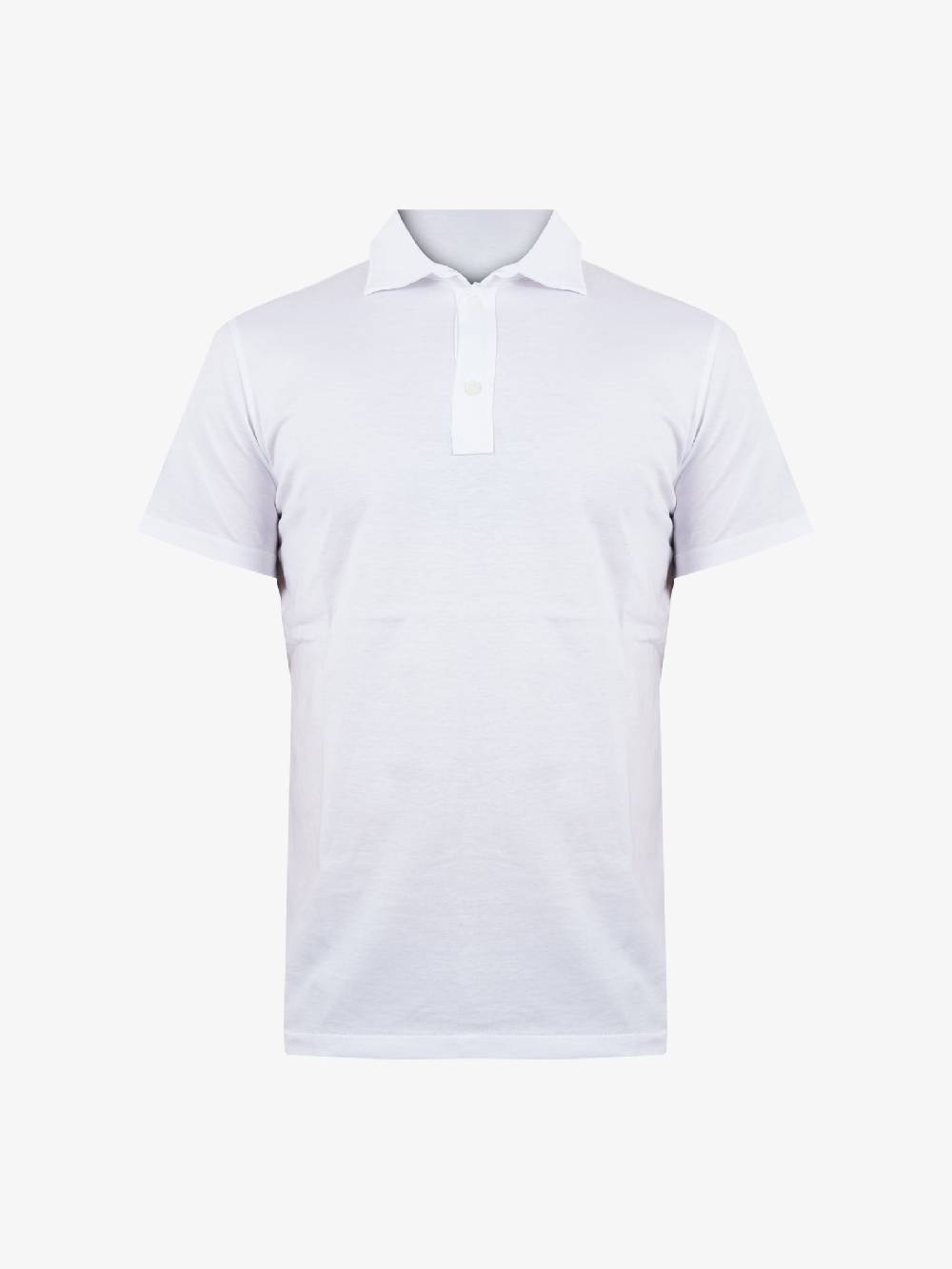 WHITE OVER Polo In Cotone Uomo Bianca