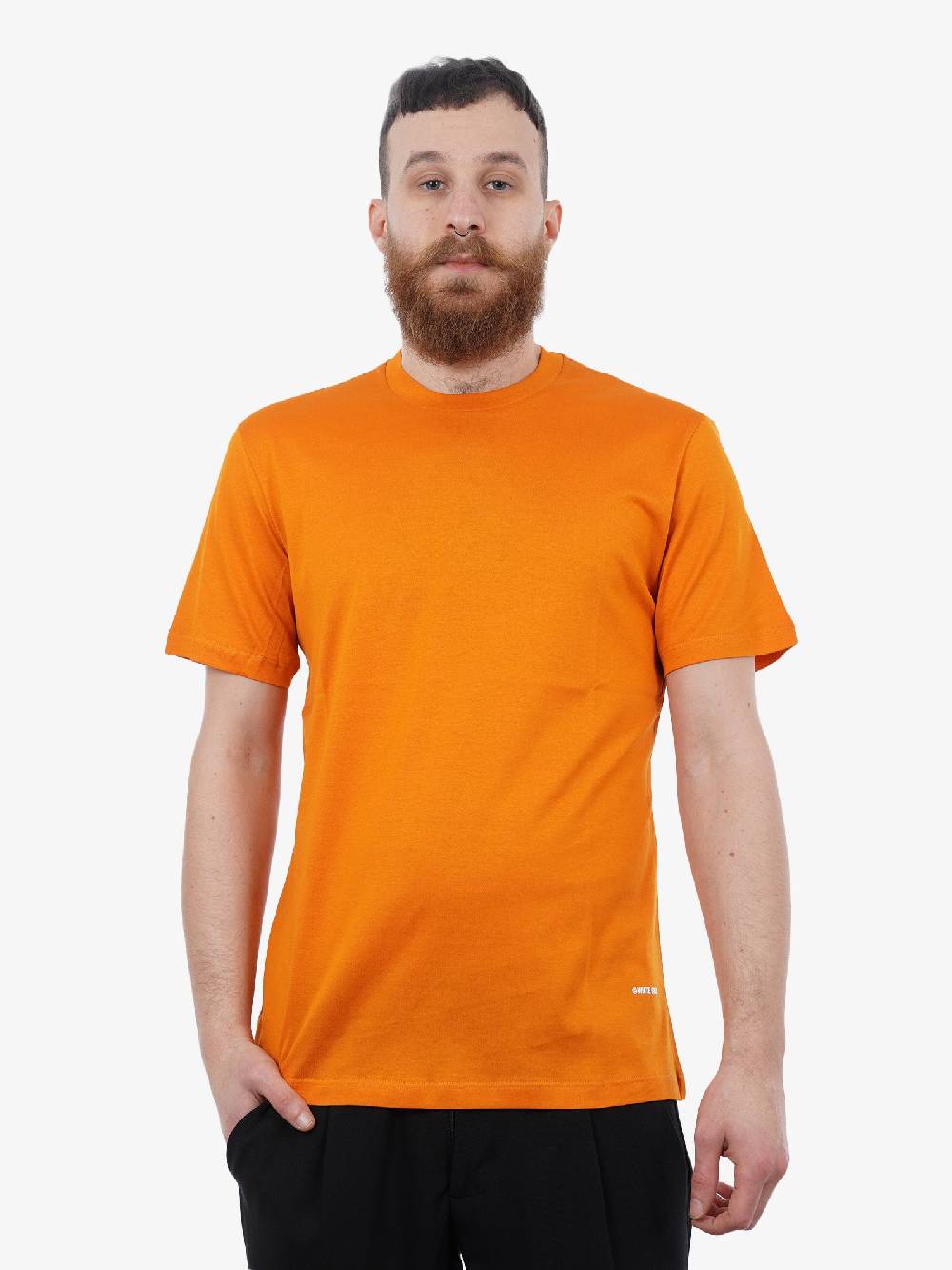 WHITE OVER T-shirt Ohio Uomo Arancione