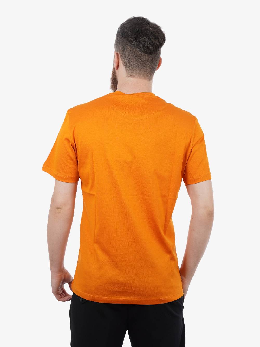 WHITE OVER T-shirt Ohio Uomo Arancione