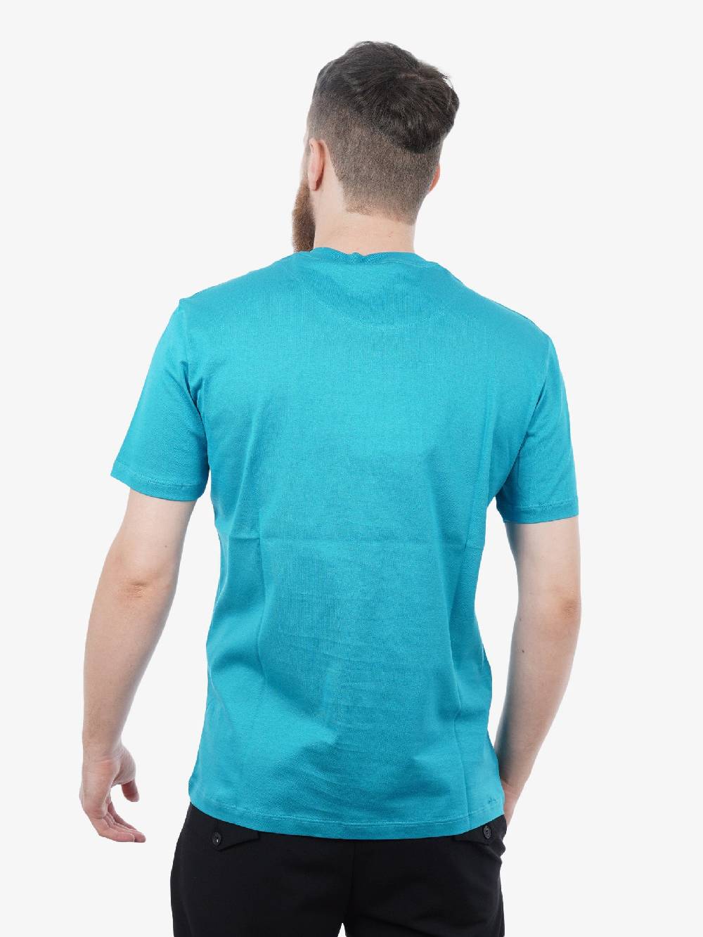 WHITE OVER T-shirt Ohio Uomo Azzurra