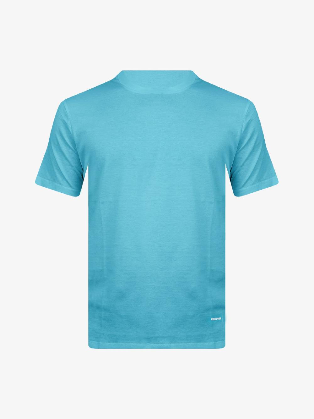 WHITE OVER T-shirt Ohio uomo azzurra