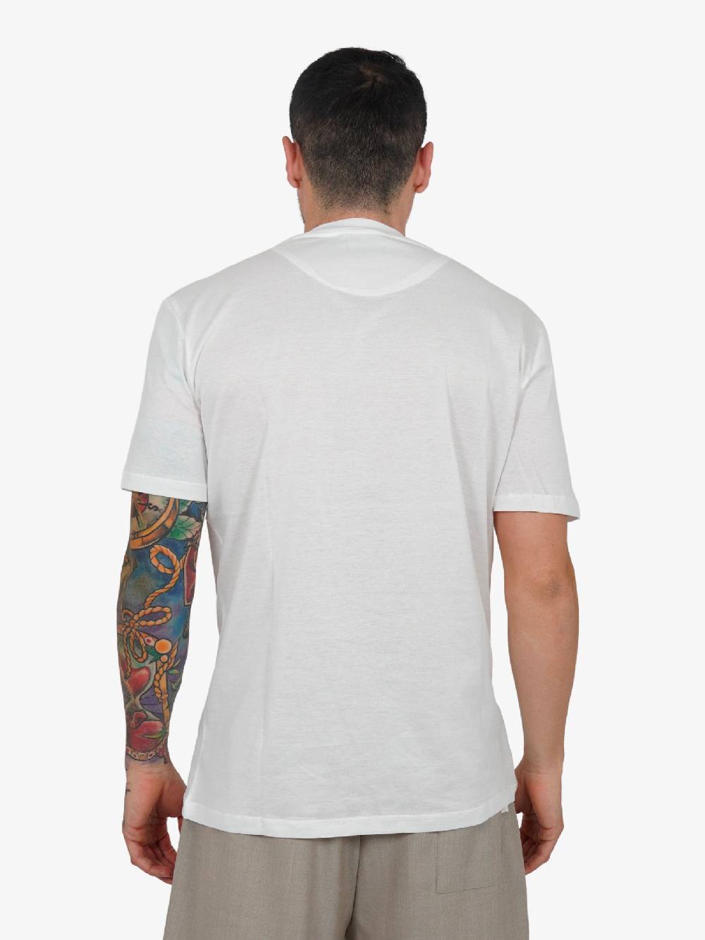 WHITE OVER T-shirt Ohio Uomo Bianca In Cotone