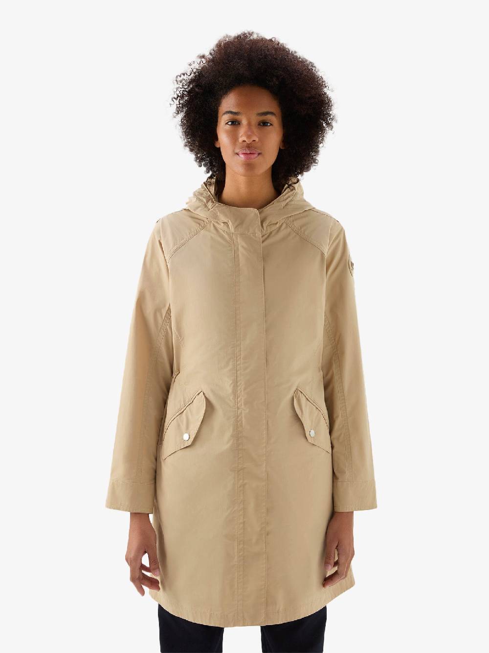 WOOLRICH Giubbotto Lungo Summer Donna Beige
