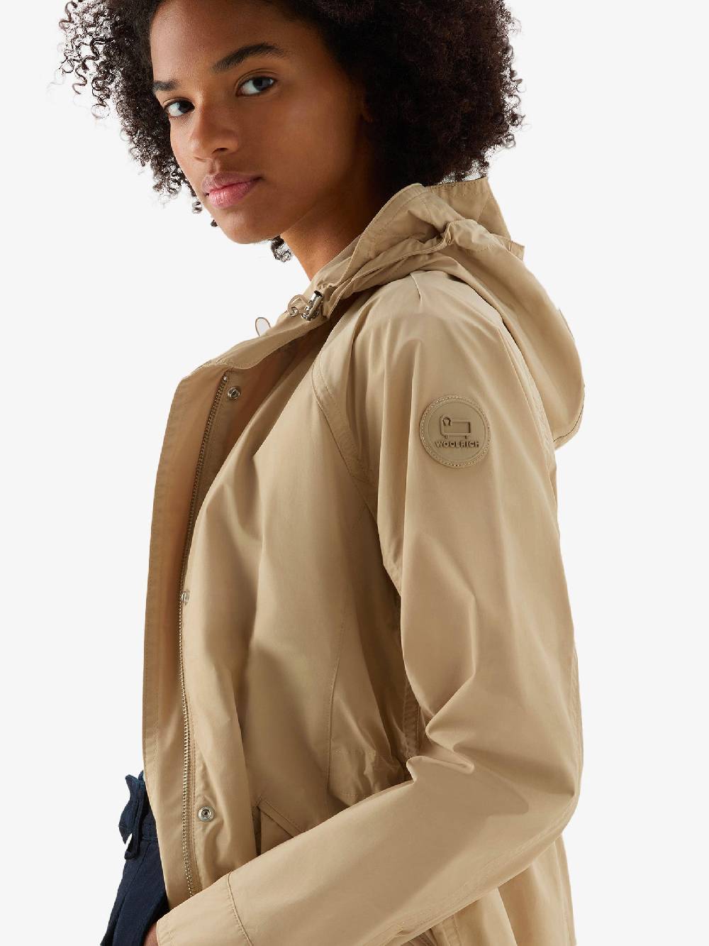 WOOLRICH Giubbotto Lungo Summer Donna Beige