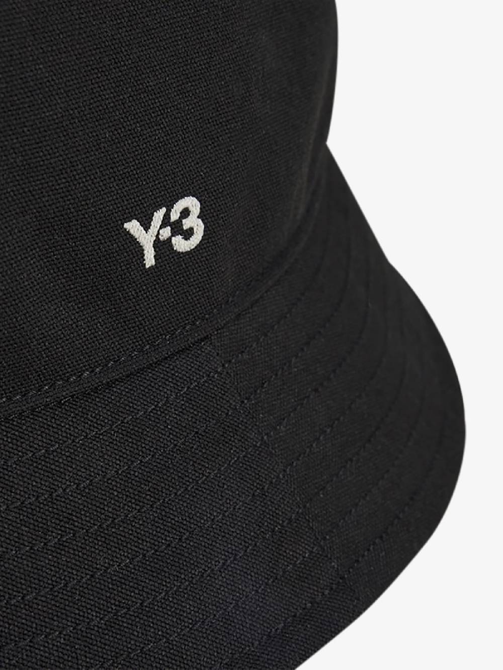Y-3 Cappello Alla Pescatora IS5223 Con Logo Nero