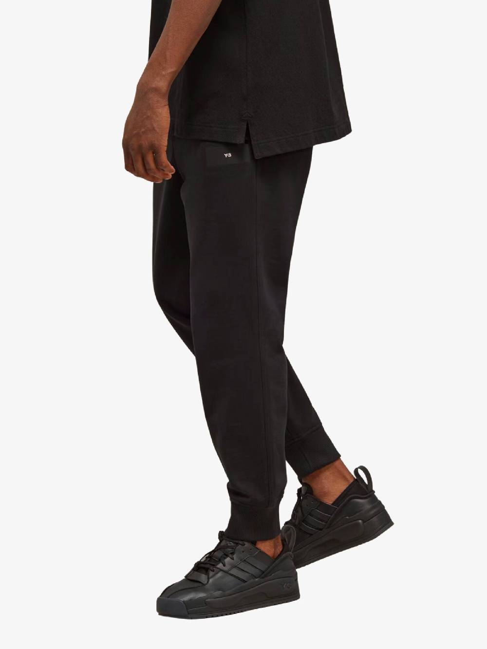 Y-3 Joggers H44799 In Spugna Di Cotone Uomo Nero