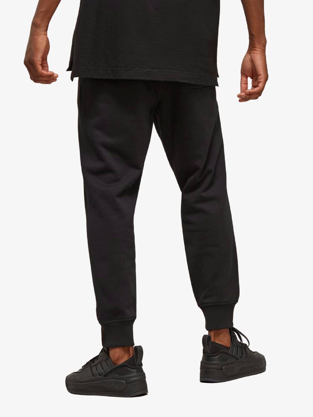 Y-3 Joggers H44799 In Spugna Di Cotone Uomo Nero