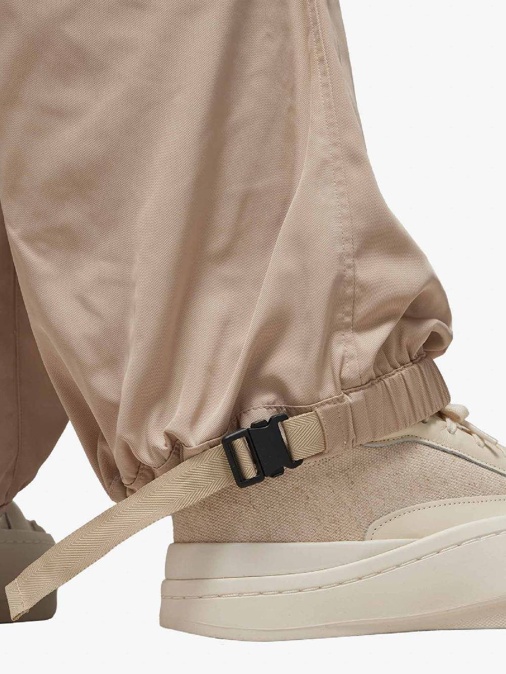 Y-3 Pantalone Twill Cargo IV7765 Donna Beige